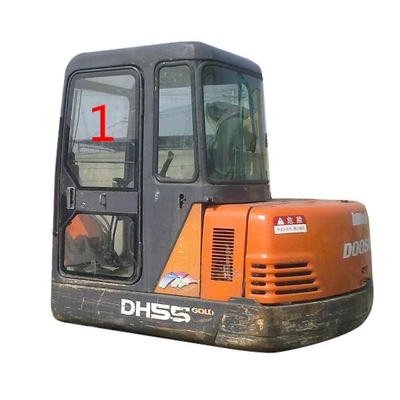 Ανεμοφράκτης 5mm εκσκαφέων της DAEWOO DH55 VOLVO αριστερών πλευρών πυκνά