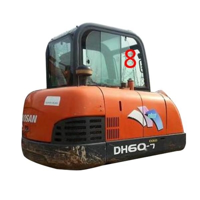 Dh60-7 το ηλιακό 55v-WV DOOSAN γυαλί DH55 μετρίασε το μίνι γυαλί εκσκαφέων