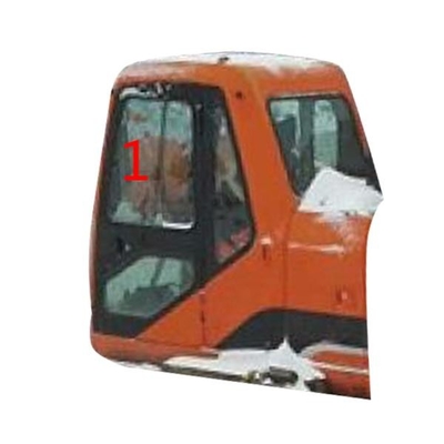 Dx220lc-7 το γυαλί dx225lc-9 DOOSAN άφησε στο ράπισμα το δευτερεύον γυαλί αμαξιών εκσκαφέων θέσης μετριασμένο NO.1