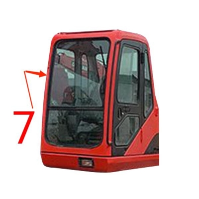 Digger γυαλί παραθύρων ανεμοφρακτών δεξιά πλευρών αντικατάστασης γυαλιού της FCC DOOSAN