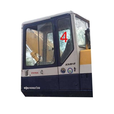 Γυαλί αμαξιών εκσκαφέων της KOMATSU για Diggers τη θέση No.4 πίσω πλευράς αριστερών πορτών