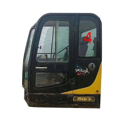 Γυαλί αμαξιών ανεμοφρακτών για Diggers τη θέση NO.4 πίσω πλευράς αριστερών πορτών