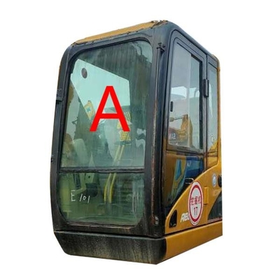 Μέτωπο γυαλιού αμαξιών E320C E320D CATERPILLAR επάνω στη θέση ένας ανεμοφράκτης που μετριάζεται