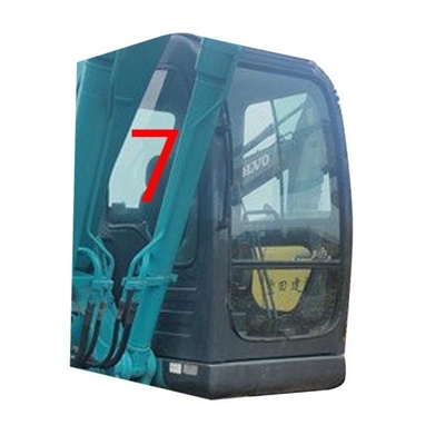 SK-6 μετριασμένο ανεμοφράκτης γυαλί θέσης NO.7 δεξιά πλευρών γυαλιού εκσκαφέων SK-8 sk230-6 KOBELCO