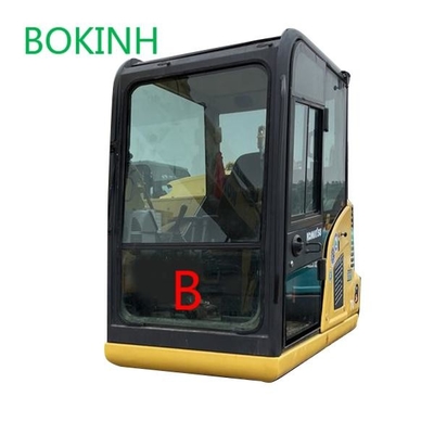 Pc70-8 μπροστινό κάτω της KOMATSU εκσκαφέων γυαλί θέσης Β γυαλιού μετριασμένο αντικατάσταση