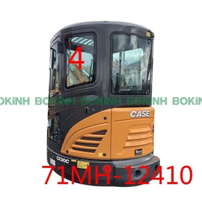 71MH-12410 μπροστινό γυαλιού της Hyundai παραθύρων μετριασμένο NO.4 γυαλί θέσης αριστερών πορτών οπίσθιο