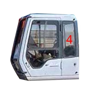 4457178 HITACHI εκσκαφέων γυαλιού αμαξιών παραθύρων μετριασμένο NO.4 γυαλί θέσης αριστερών πορτών οπίσθιο