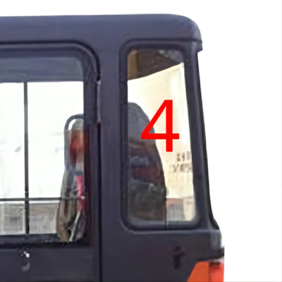 Της DAEWOO DH55 εκσκαφέων αντικατάσταση γυαλιού ανεμοφρακτών που μετριάζεται οπίσθια