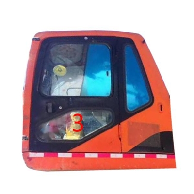 Dx225lc-7 γυαλί 5mm χαμηλότερη θέση NO.3 dx150lc-7 DOOSAN αριστερών πορτών ανεμοφρακτών εκσκαφέων