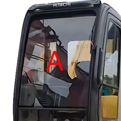 μέτωπο γυαλιού αμαξιών εκσκαφέων ύψους HITACHI 790mm επάνω στη θέση Α