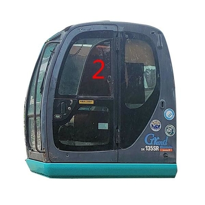 Μίνι Digger ανεμοφράκτης θέσης NO.2 αριστερών πλευρών αντικατάστασης γυαλιού ΣΗΜΕΙΩΝ KOBELCO