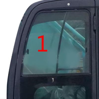 SK-6 το γυαλί εκσκαφέων SK-8 sk230-6 KOBELCO μετρίασε την αριστερή δευτερεύουσα θέση NO.1 ραπίσματος