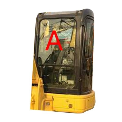 PC55MR PC55 5MM παχύ εκσκαφέων της KOMATSU μπροστινό γυαλί ανεμοφρακτών αμαξιών μετριασμένο γυαλί