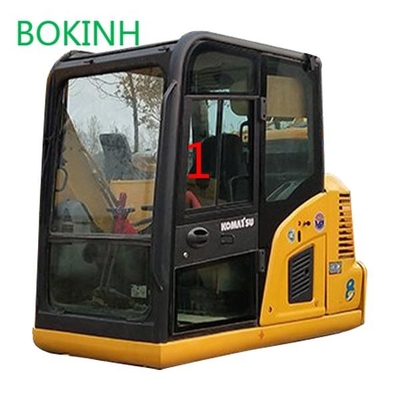 Pc60-8 ράπισμα NO.1 5mm θέσης αριστερών πλευρών γυαλιού αμαξιών pc70-8 KOMATSU πυκνά