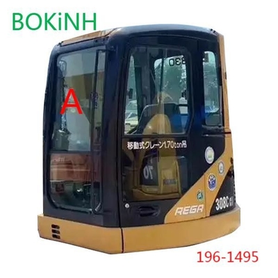 196-1495 μέτωπο γυαλιού αμαξιών του CATERPILLAR επάνω στη θέση ένας μετριασμένος ανεμοφράκτης