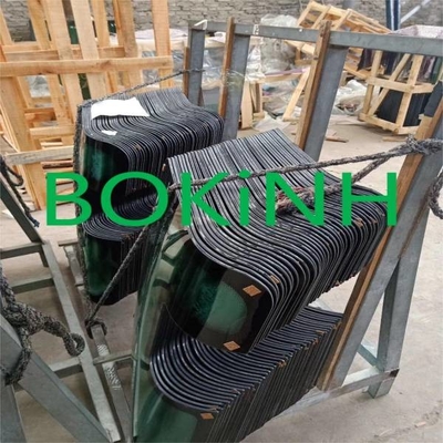 γυαλί 214-1234 αμαξιών 4mm το παχύ CATERPILLAR άφησε στο ράπισμα το δευτερεύον μετριασμένο NO.1 γυαλί θέσης