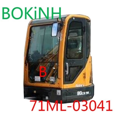 71ML-03041 μπροστινό γυαλί της HYUNDAI κάτω από τον ανεμοφράκτη θέσης Β