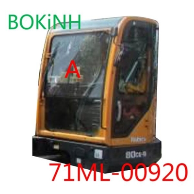 71ML-00920 ο μπροστινός ανώτερος αμαξιών γυαλιού της HYUNDAI τοποθετεί ένα μετριασμένο γυαλί
