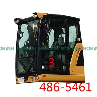 486-5461 του CATERPILLAR αμαξιών γυαλιού μετριασμένο NO.3 γυαλί θέσης αριστερών πορτών χαμηλότερο